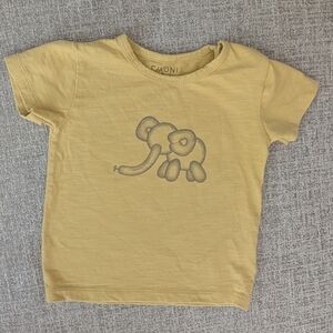 Fixoni yellow elephant balloon shirt